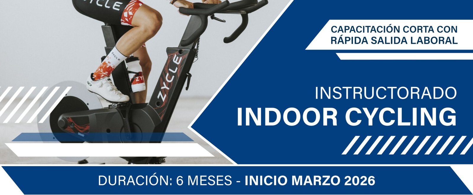 Instructorado en indoor cycling
