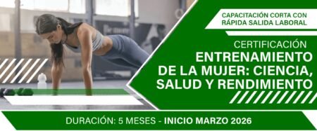 Certificación entrenamiento de la mujer: Ciencia, Salud y Rendimiento